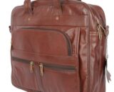 15.6 inch laptop leather bag